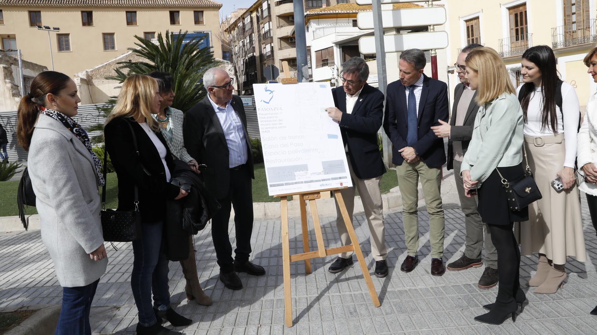 El Paso Azul De Lorca Inicia Los Trabajos Para Ampliar El Museo De